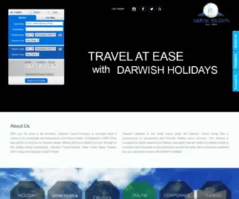 Darwishholidays.com(Darwish Holidays) Screenshot