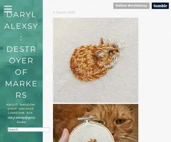 Darylalexsy.net(Daryl Alexsy) Screenshot