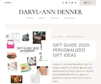 Darylanndenner.com(Daryl-Ann Denner) Screenshot