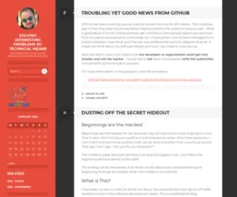 Darylmathison.com(Successes and challenges creating techncial solutions) Screenshot