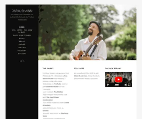 Darylshawn.com(Meet the man who can make his guitar sound like anything) Screenshot