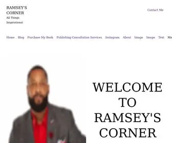 Daryncarlramsey.com(Ramsey's Corner focus) Screenshot