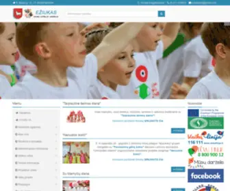 Darzeliseziukas.lt(Kauno lopšelis) Screenshot