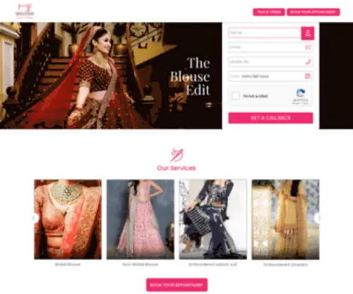 Darziatdoor.com(Online Ladies Tailoring Services in Delhi) Screenshot