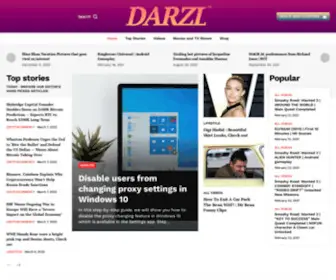 Darzl.com(Celebrity) Screenshot