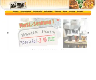 Das-Bier.com(Das Bier) Screenshot