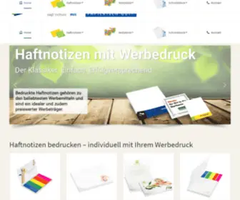 Das-Druckwerk.de(Haftnotizen) Screenshot