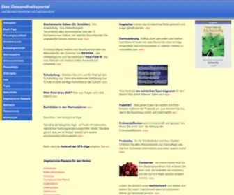 Das-Gesundheitsportal.com(Gesundheitsportal) Screenshot
