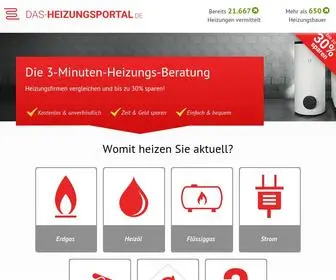 Das-Heizungsportal.de(Passende Heizung finden & kostenlos Angebote erhalten) Screenshot
