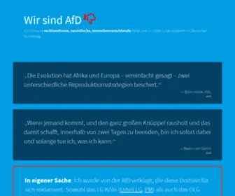 Das-IST-Afd.de(Wir sind AfD) Screenshot