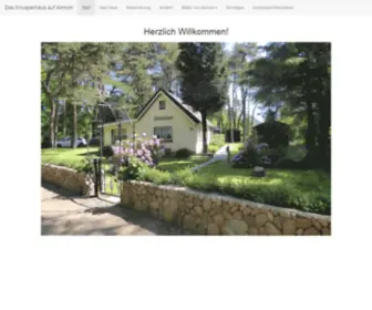 Das-Knusperhaus.de(Das Knusperhaus auf Amrum) Screenshot