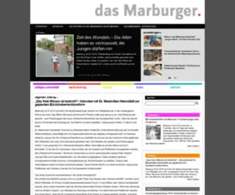 Das-Marburger.de(Das Marburger Online) Screenshot