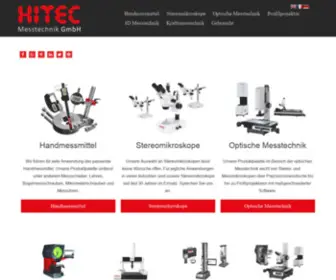Das-Mikroskop.de(HITEC Messtechnik GmbH) Screenshot