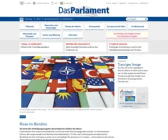 Das-Parlament.de(Das Parlament Nr./ 16.03.2020) Screenshot