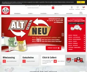 Das-Radhaus.de(Fahrrad Online Shop) Screenshot