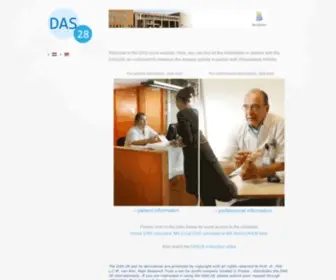 Das-Score.nl(Hier kunt u alle informatie vinden met betrekking tot de DAS(28)) Screenshot
