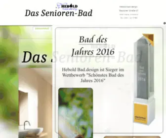 Das-Senioren-Bad.de(Seniorenbäder mit Stil) Screenshot