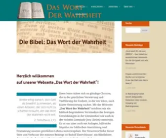 Das-Wort-Der-Wahrheit.de(Bibelübersetzung) Screenshot