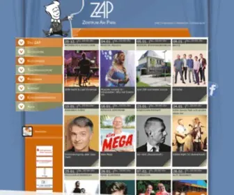 Das-Zap.de(Die Startseite des ZAP) Screenshot