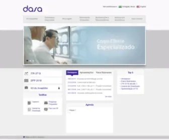 Dasa3.com.br(Dasa) Screenshot