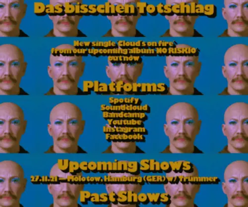 Dasbisschentotschlag.de(Das bisschen Totschlag) Screenshot