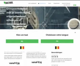 Dasbox.be(Das Box) Screenshot