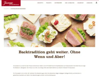 Dasbroetchen.de(Junge Die Bäckerei) Screenshot