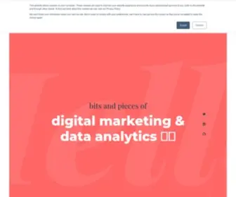 Dascalescu.com(Digital Marketing & Data Analytics by Claudiu Dascalescu) Screenshot