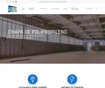 Dasdach.com.ar(CHAPAS DE POLIPROPILENO) Screenshot