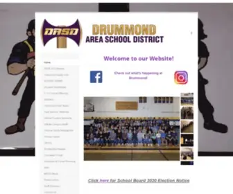 Dasdk12.net(Drummond School District) Screenshot