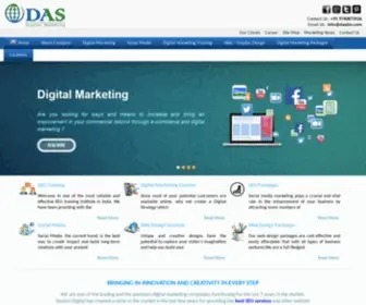 Dasdm.com(Internet Marketing Services Company) Screenshot