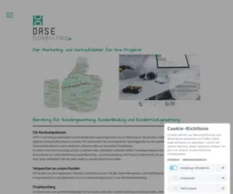 Dase-Consulting.ch(Die Marketingagentur für Verkaufsförderung) Screenshot