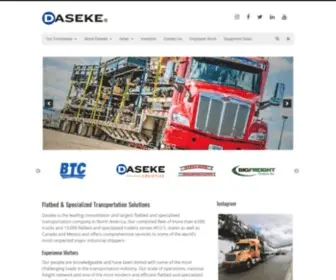 Daseke.com(Daseke Inc) Screenshot
