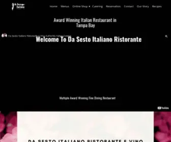 Dasesto.com(Da Sesto Italiano) Screenshot