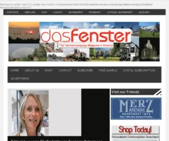 Dasfenster.com(Das Fenster Magazine) Screenshot