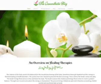 Dasgesundheitsblog.com(Guide To Know About Healing Therapy Methods To Enhance Personal Growth) Screenshot