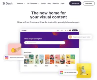 Dash.app(Digital Asset Management for Growing Brands) Screenshot