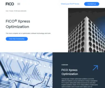 Dash.co.uk(FICO Xpress Optimization) Screenshot