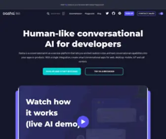 Dasha.ai(Dasha) Screenshot