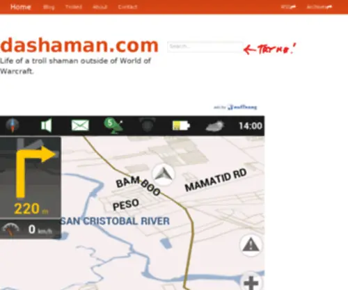 Dashaman.com(Joel nakar) Screenshot