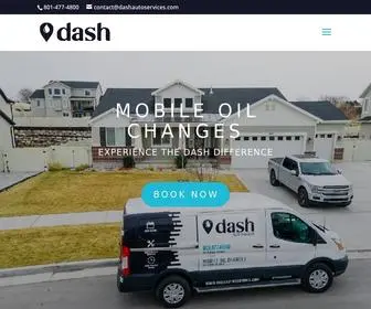 Dashautoservices.com(Mobile Oil Change Utah) Screenshot