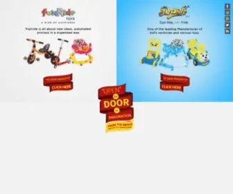 Dashbabyrides.com(Dash Toys) Screenshot
