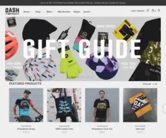 Dashbicycle.com(Providence Road Bike Shop) Screenshot