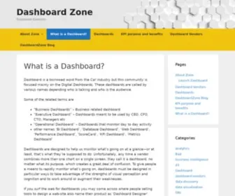 Dashboardzone.com(Dashboard Examples) Screenshot