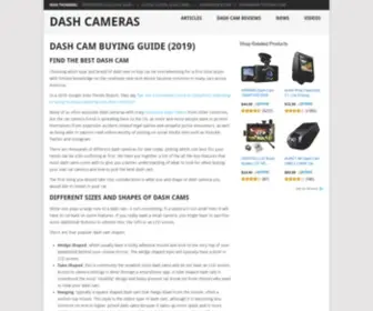 Dashcameras.net(Dash Cam Reviews & Buying Guide) Screenshot