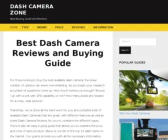 Dashcamerazone.com(Best Dash Camera Reviews and Buying Guide) Screenshot