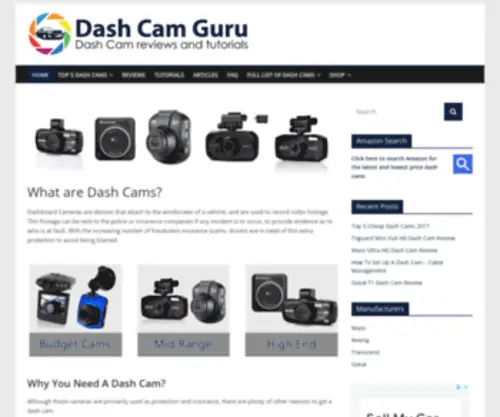 DashcamGuru.com(DashcamGuru) Screenshot