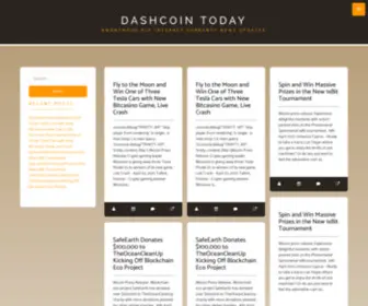 Dashcoin.today(Anonymous P2P Internet Currency News Updates) Screenshot