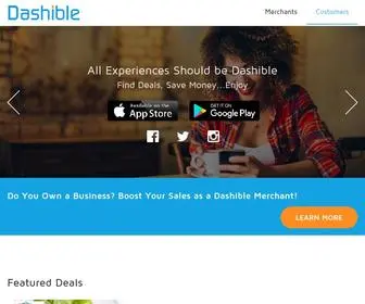 Dashible.com(Home) Screenshot