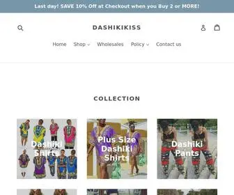 Dashikikiss.com(DashikiKiss) Screenshot